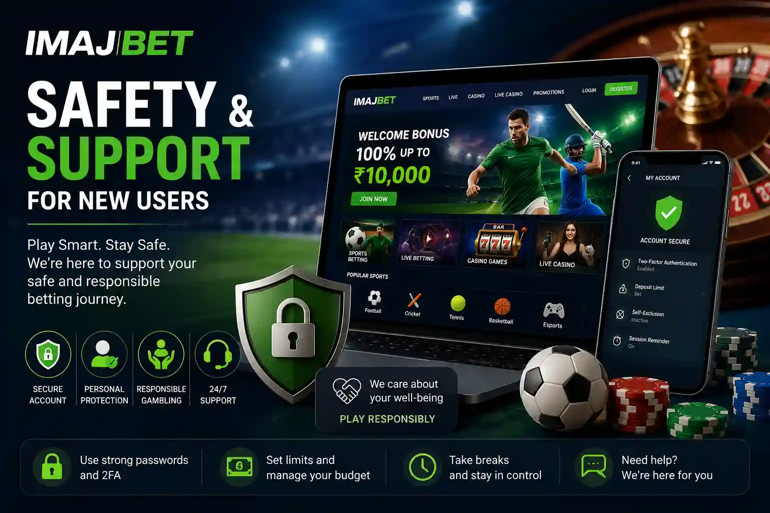 Imajbet tips for new users